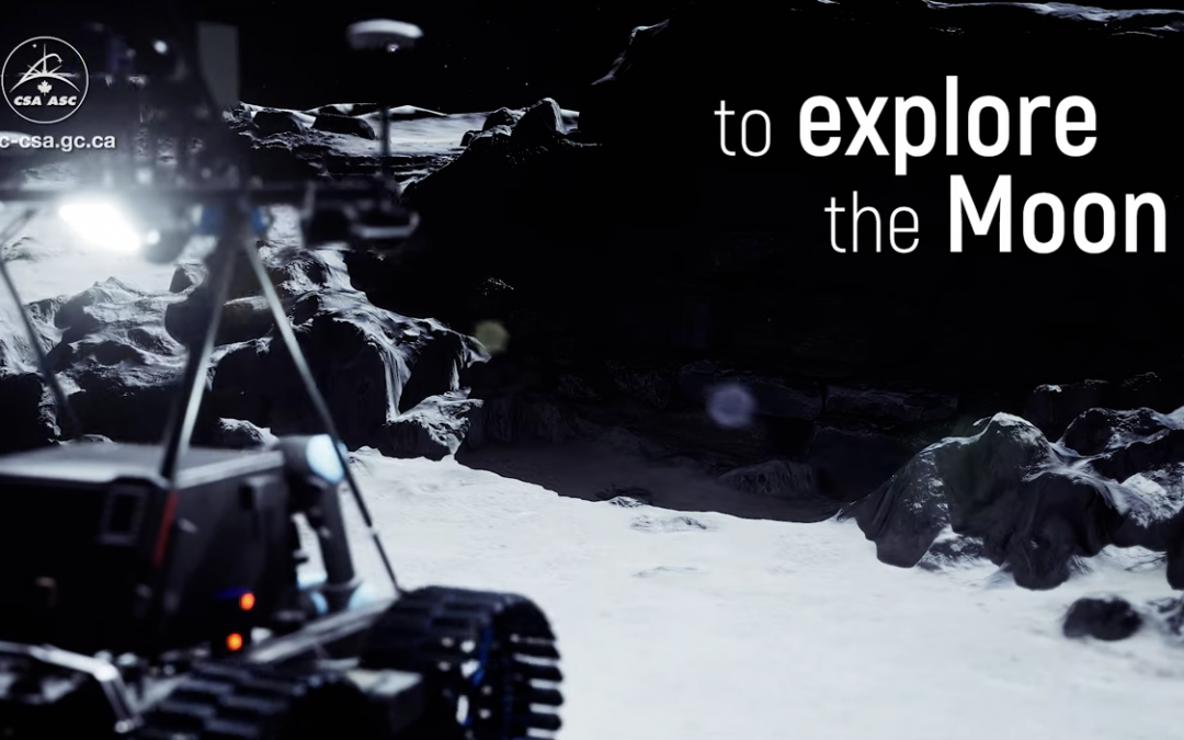Canadensys séléctionée pour le design du concept de rover lunaire pour l’agence spatiale Canadienne – exploration de la lune
